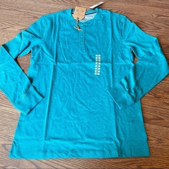 NWT Weatherproof North Sea button up Henley size medium - Picture 4 of 8